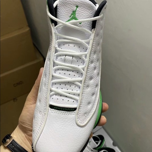 lucky green 13 on feet